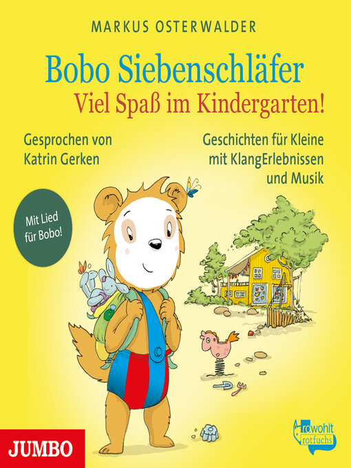 Title details for Bobo Siebenschläfer. Viel Spaß im Kindergarten! by Markus Osterwalder - Available